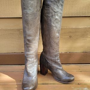 FRYE boots, grey-brown